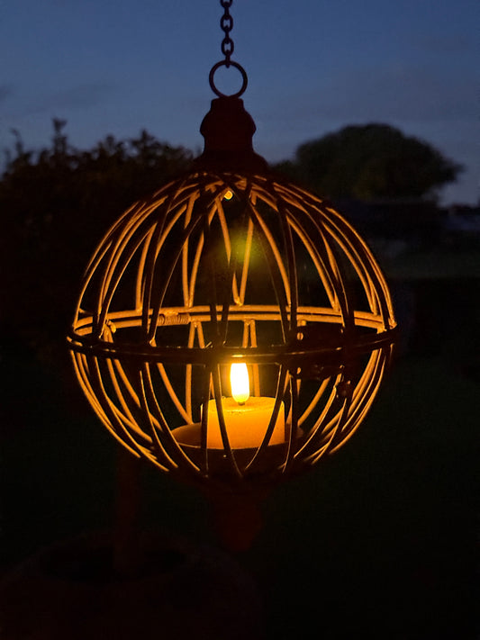 Rusted ornaments pendants - available in 4 variants