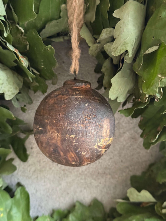 Wooden bobbin, round