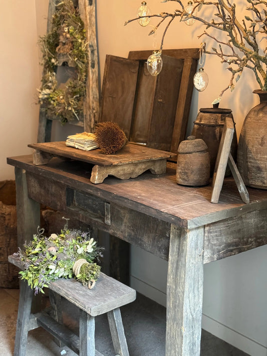 Schrijftafel, Aura Peeperkorn 120 cm.