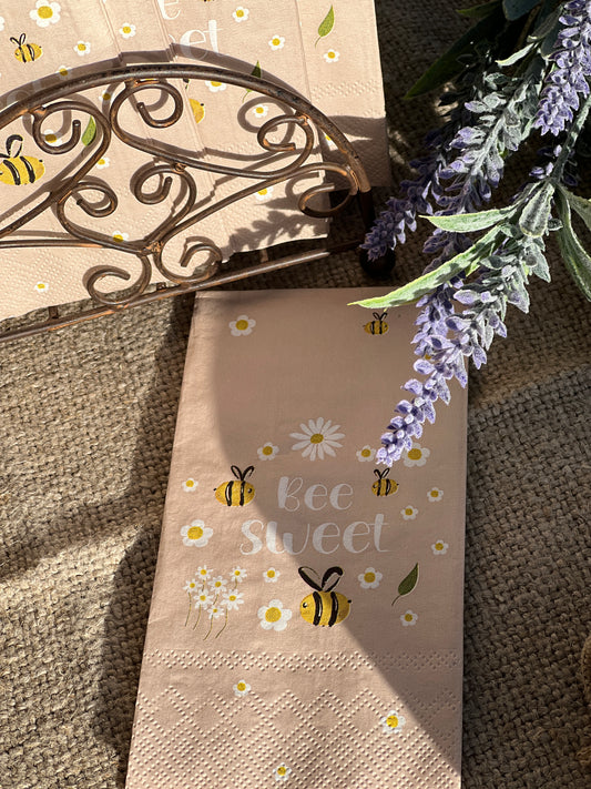 Napkins "Bee Sweet"