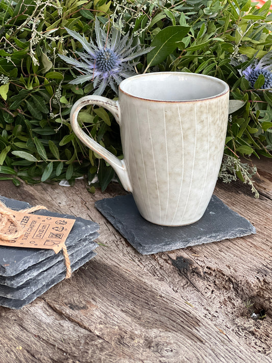 Slate coasters, set of 4 pieces