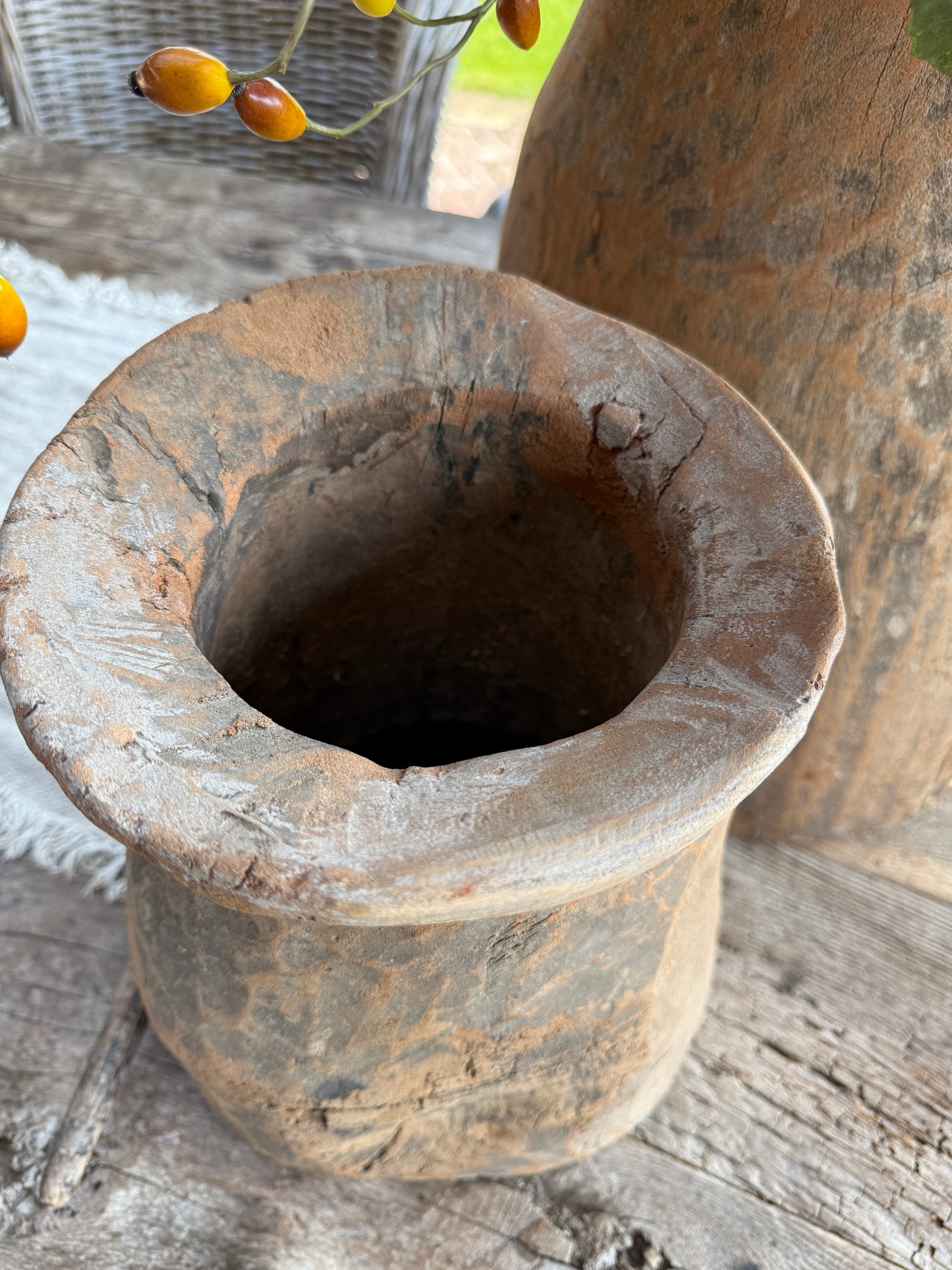 Nepalese Pot – left in the picture