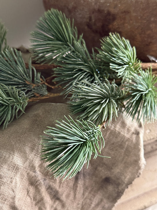 Artificial larch branch 80 cm