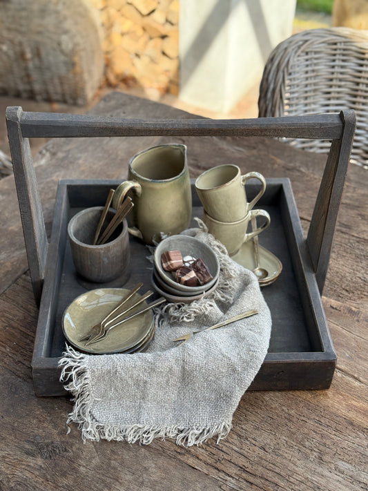 Houten pot Kadek – Luksa