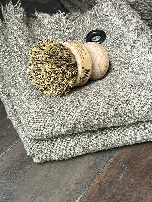 Shabby cloth frayed with sail eye