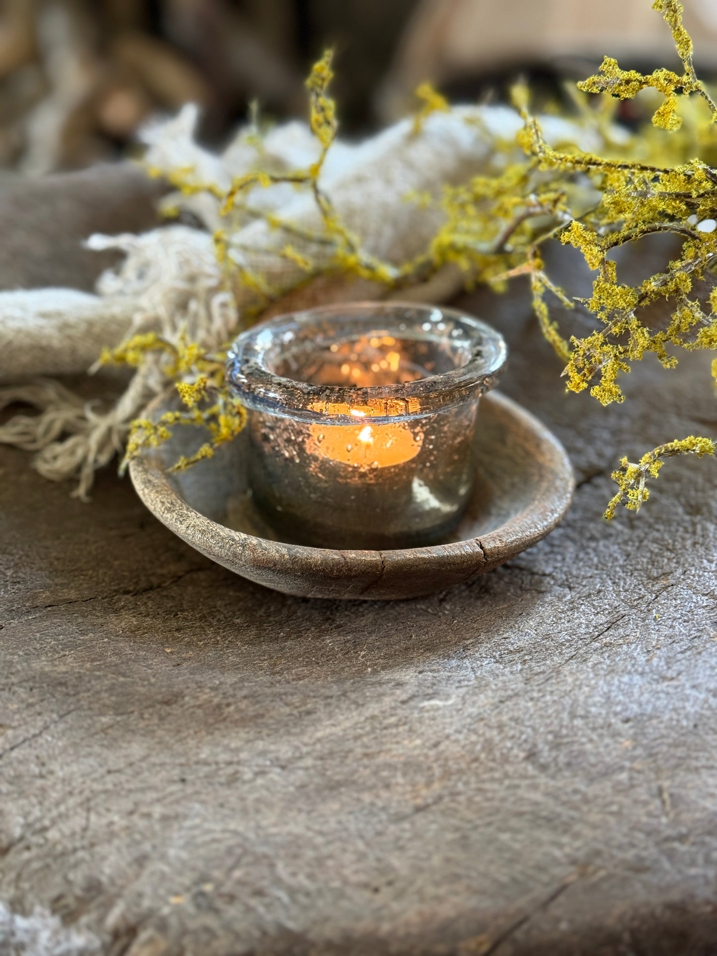 Old wooden dish (05) Be-Uniq