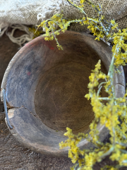 Oud houten schaaltje (07)