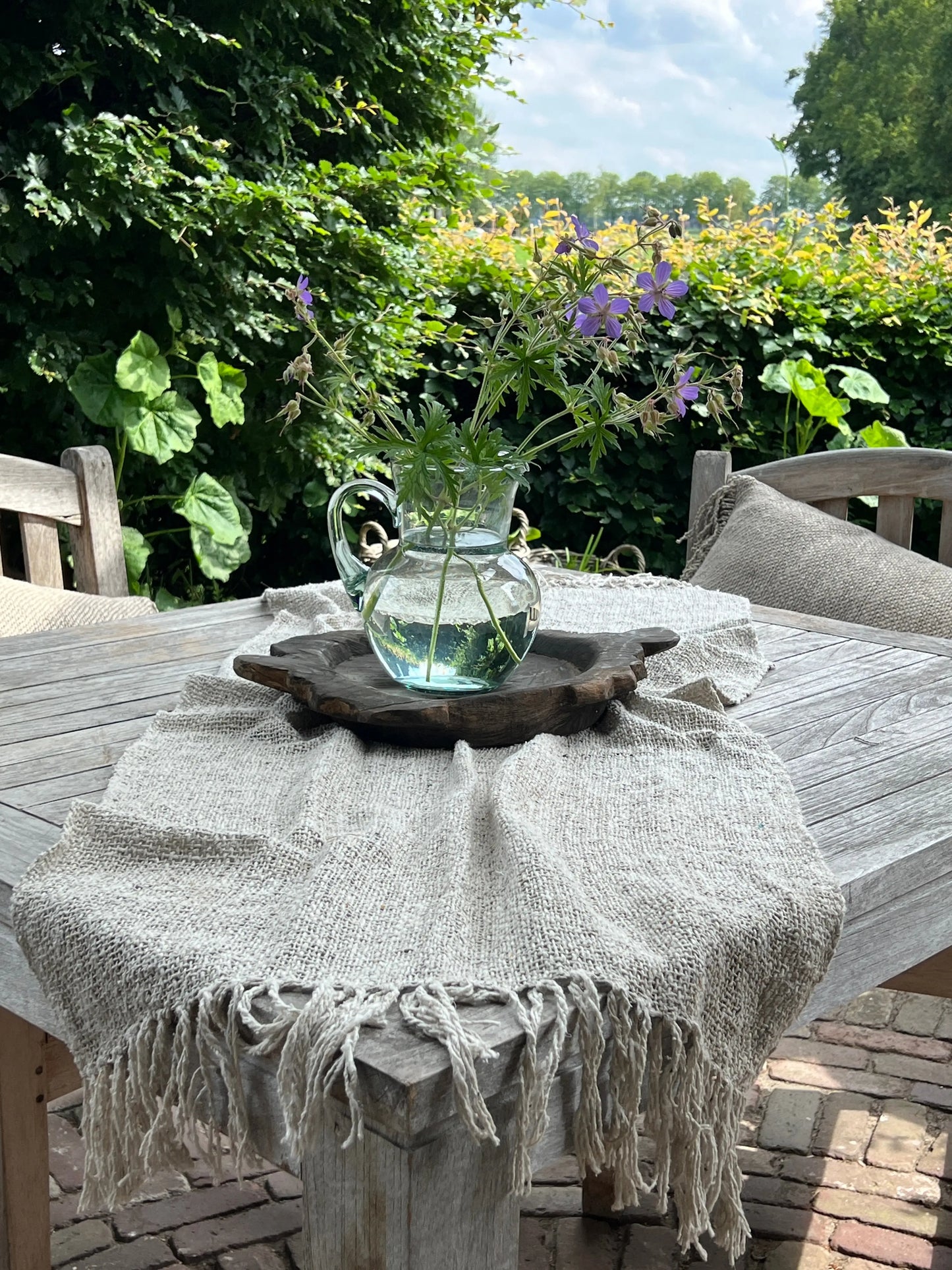 Coarse Shabby Cloth – Natural Boho and Clay