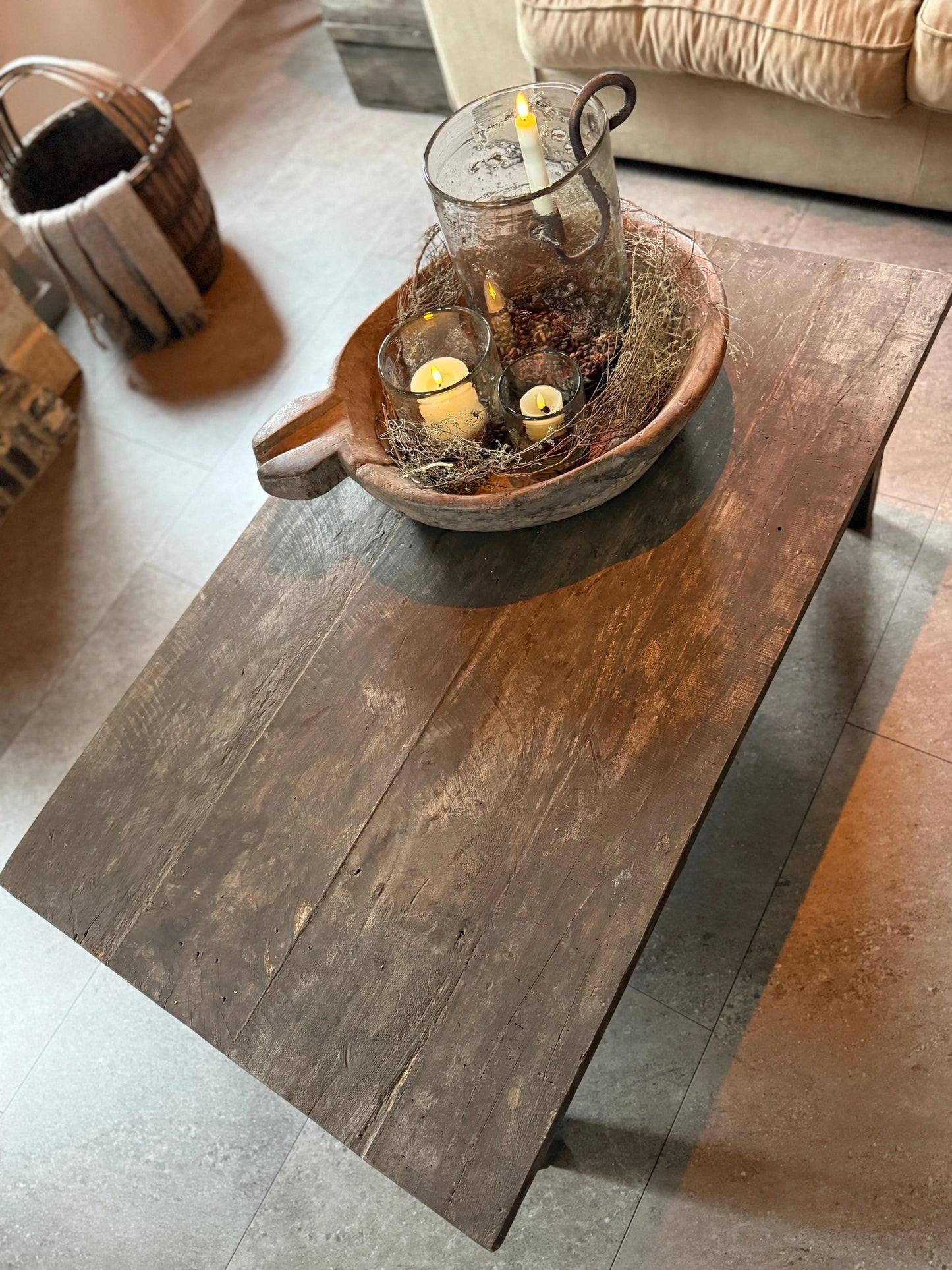 Coffee table Driftwood 120x70x45 cm