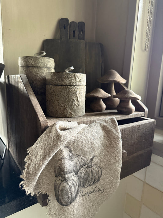 Wooden Mushrooms, available in 2 sizes