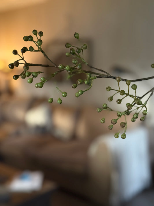 Rosehip branch XXL Green Fine