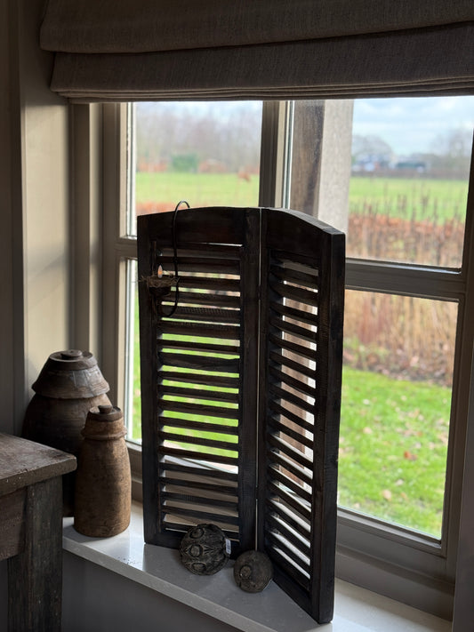 Wooden Louvre Door, available in M and L