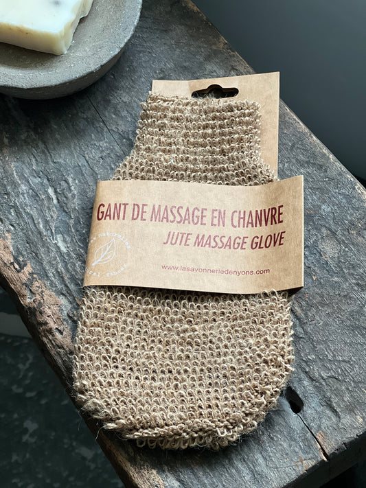 Jute Massage Glove