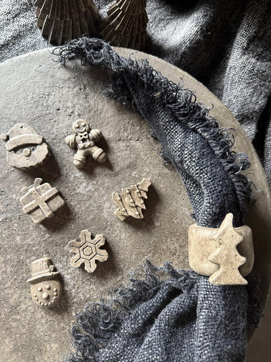 PMR Concrete Napkin Ring with Magnet