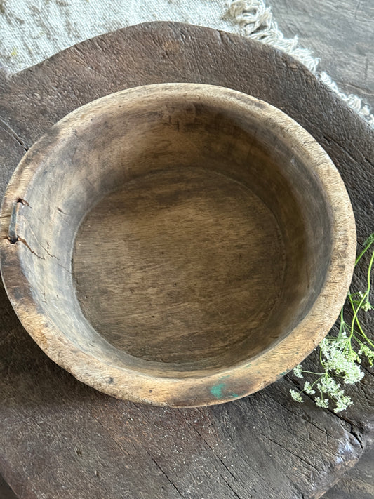 Oud houten schaaltje (5A)