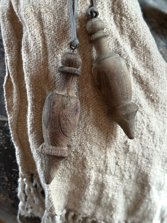 Wooden block, cone shape