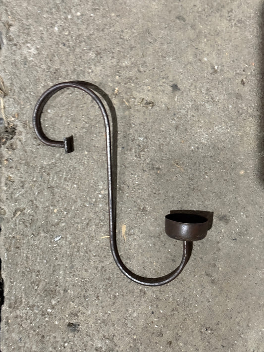 metal tealight pendant rust