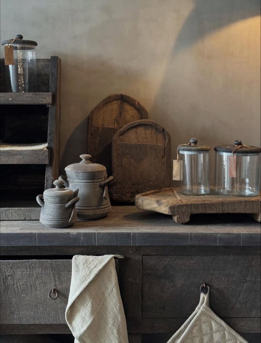 Glass Jar with Lid – Aura Peeperkorn – Available in various sizes