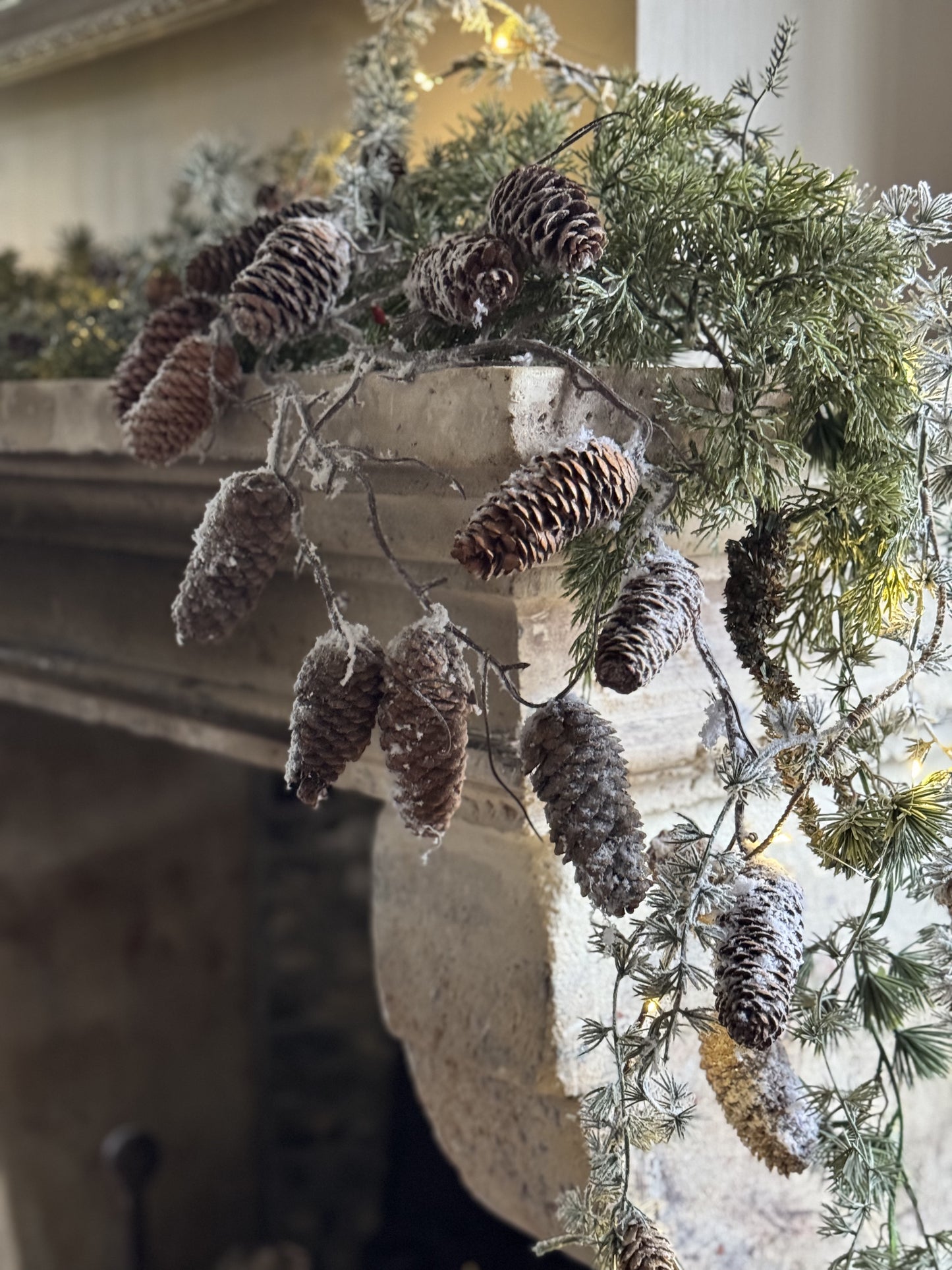 Garland snow 190 cm.