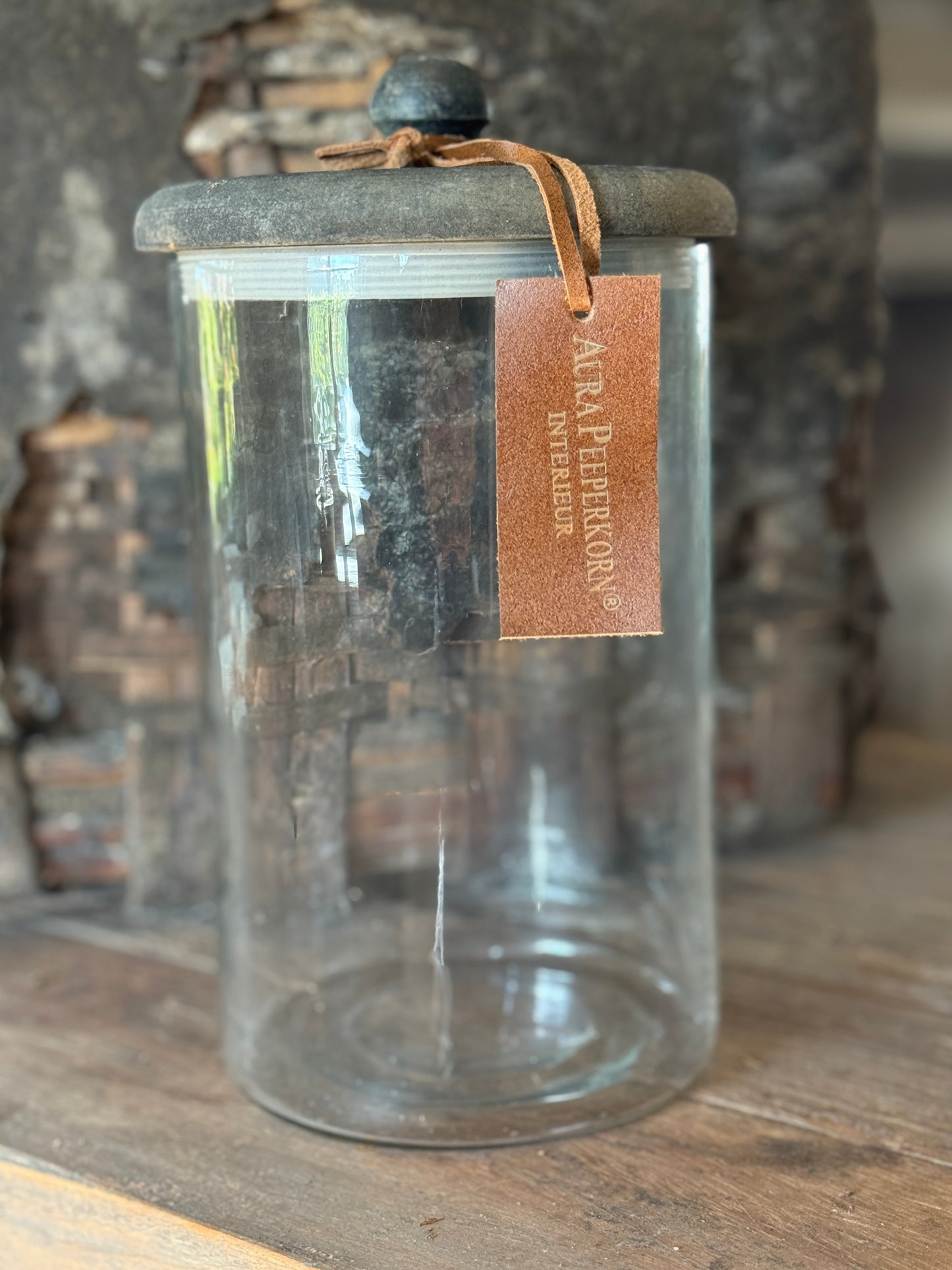 Glass Jar with Lid – Aura Peeperkorn – Available in various sizes