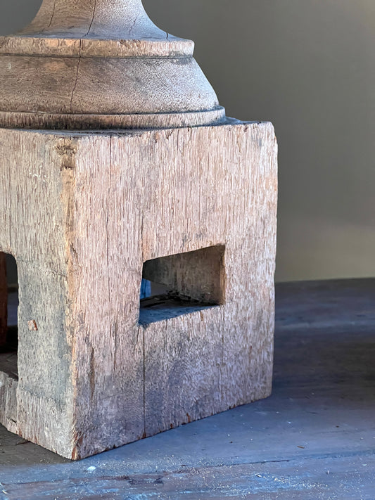 Table lamp old stair baluster, Aura Peeperkorn (no.2)