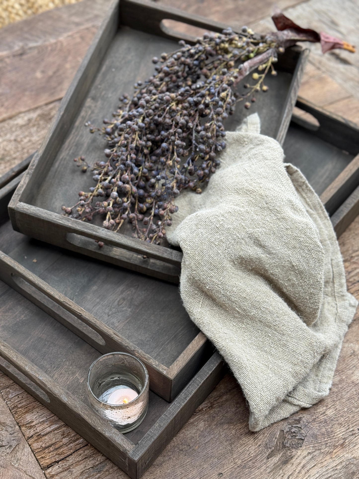 Driftwood tray available in 3 sizes