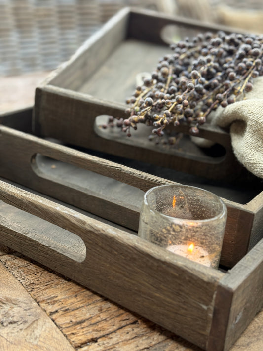 Driftwood tray available in 3 sizes