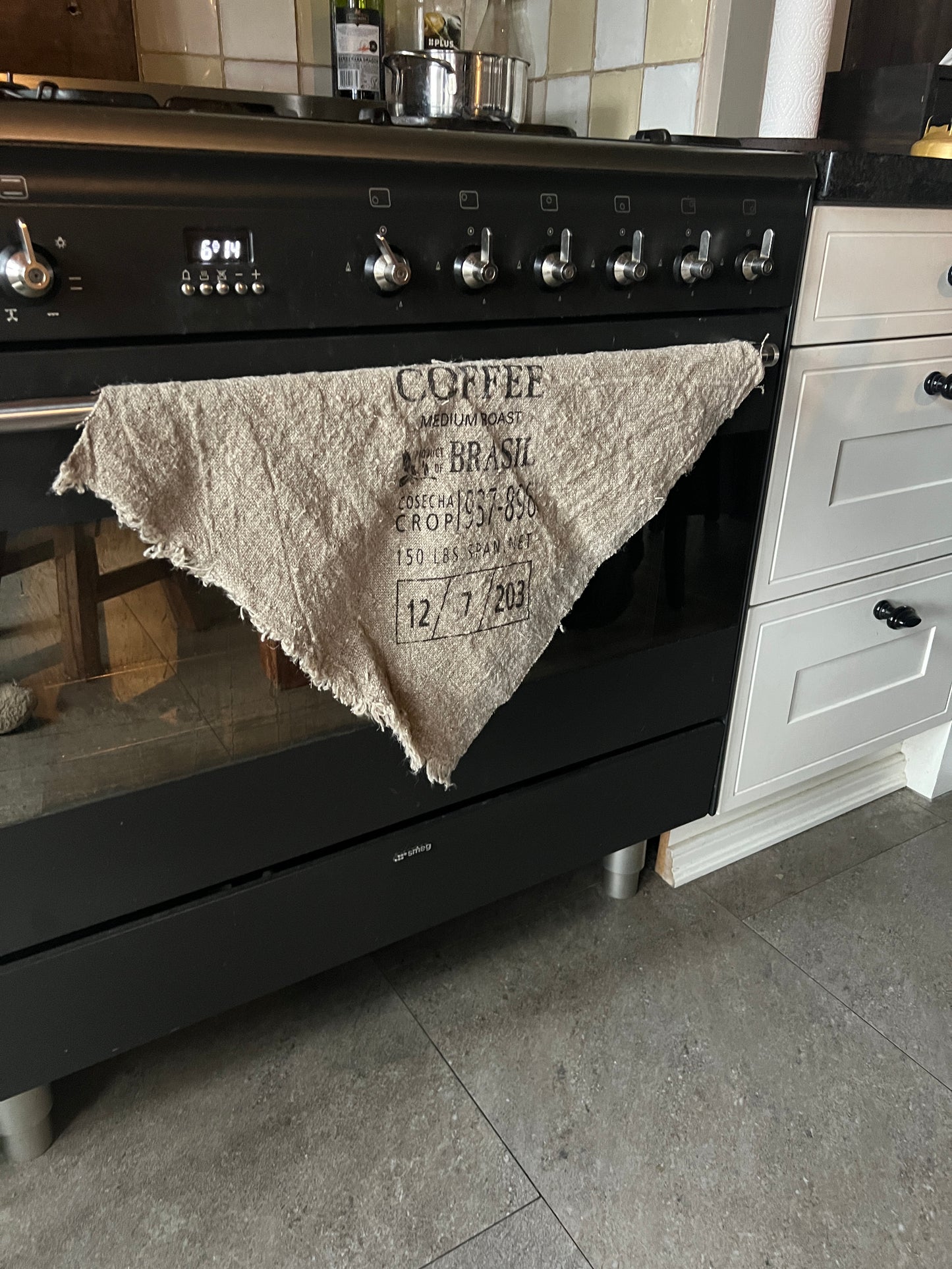 Shabby Cloth "Coffee" - Country Kitchen Decoration ☕✨.