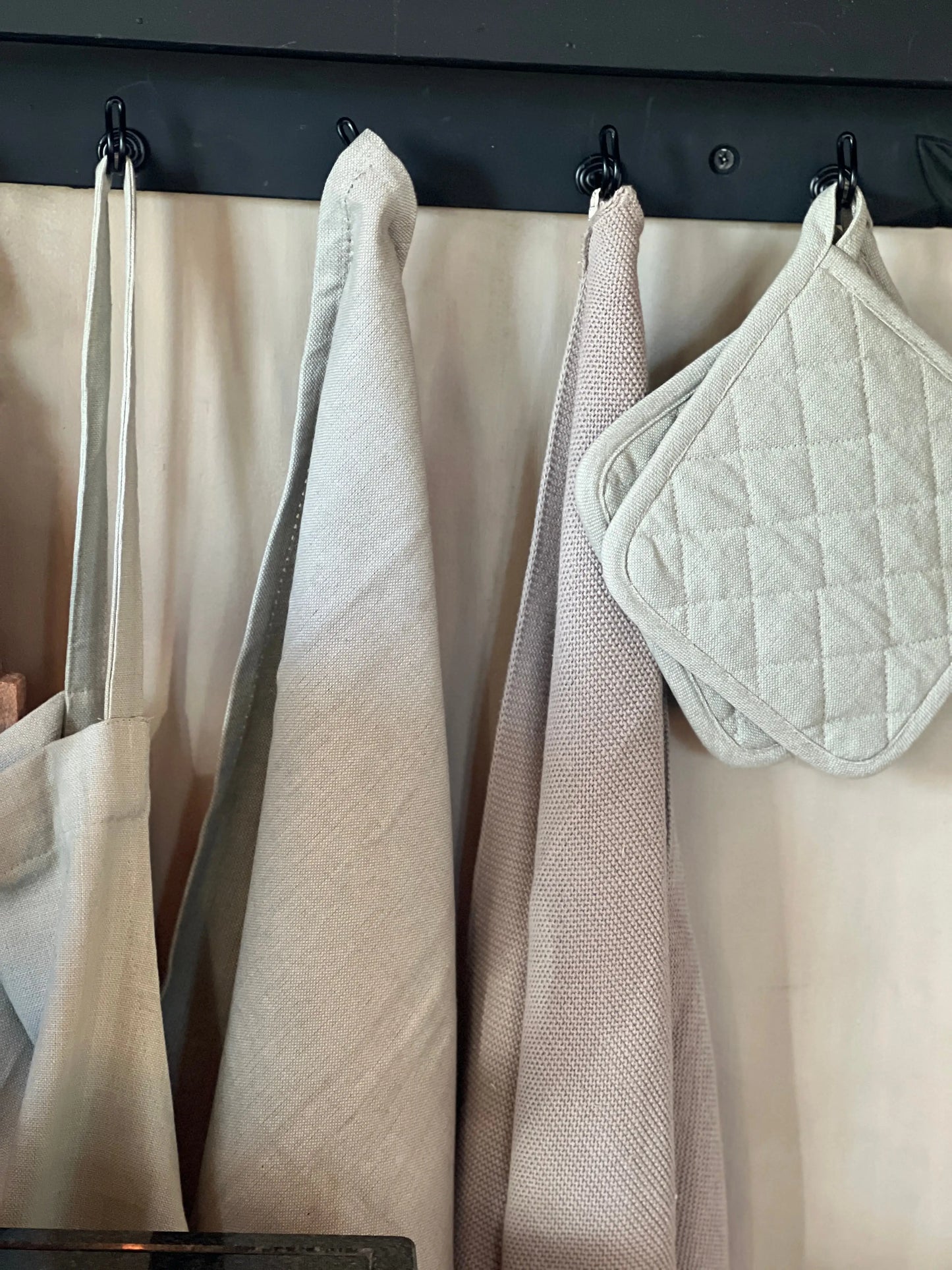 Topflappen, linen&more, beige, 2er-Set