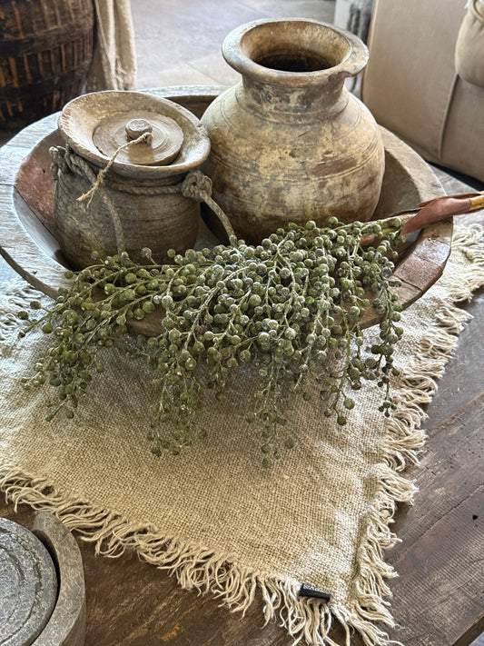 Oude Nepalese Pot met Deksel (C1)