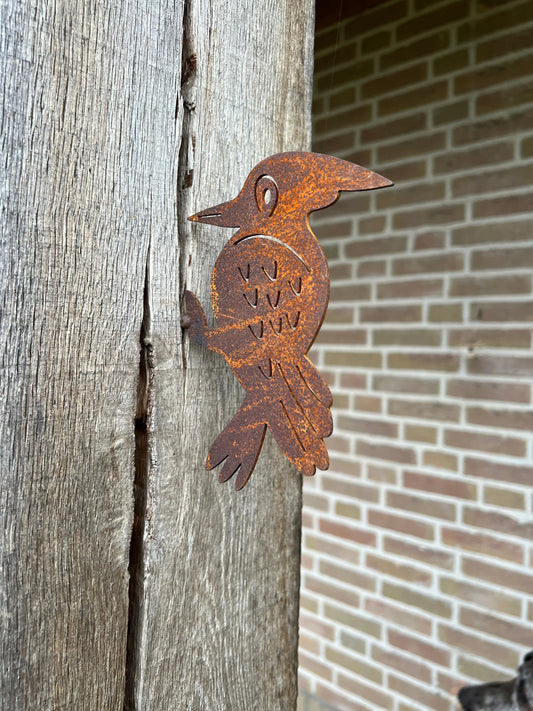 Specht aus Rost