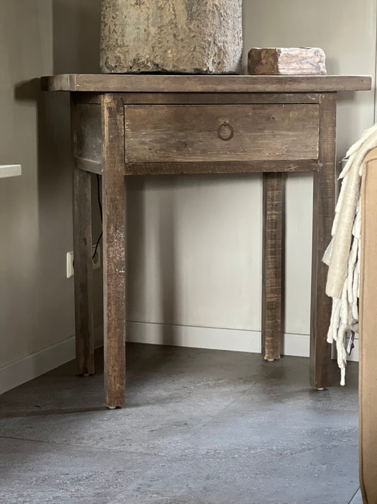 Beistelltisch Driftwood mit 1 Schublade -Trapa Living