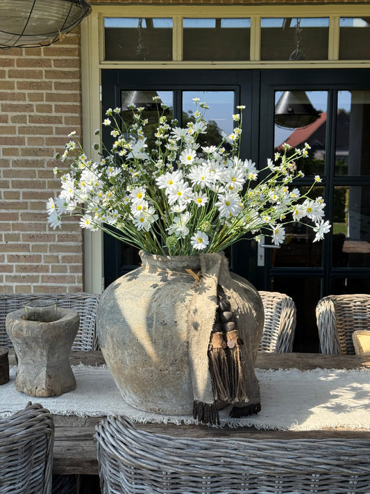 Kunstblume Gänseblümchen-Spray „Fine“ – 97 cm