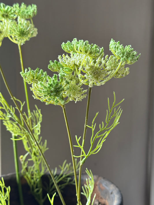 Artificial Flower Cow Parsley – 84 cm Green