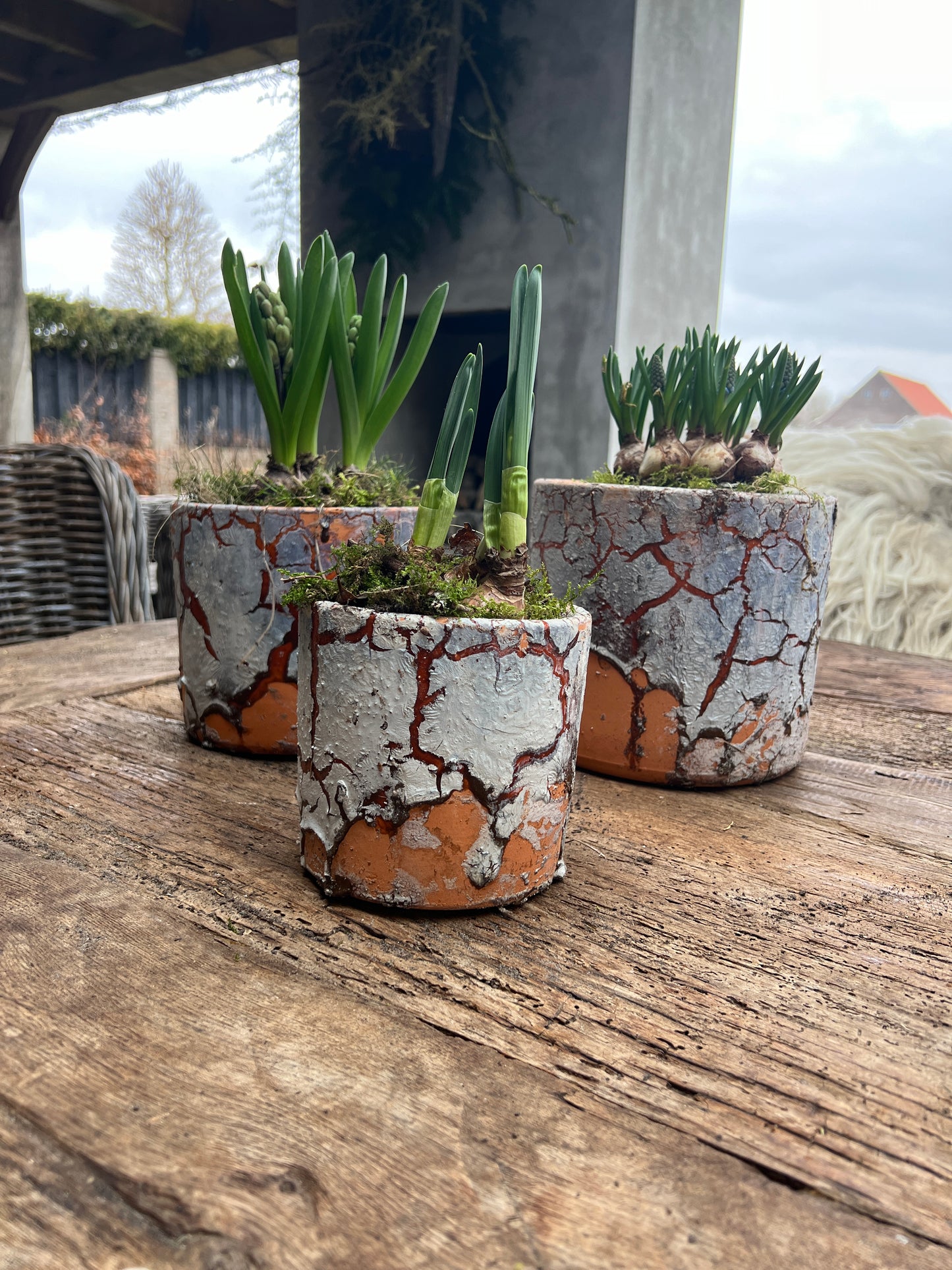 Cylinder pot, available in S, M and L