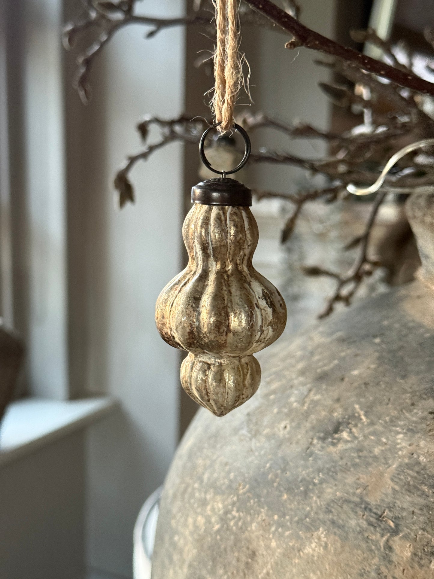 Glass Christmas pendant Freeze "Orna mini"