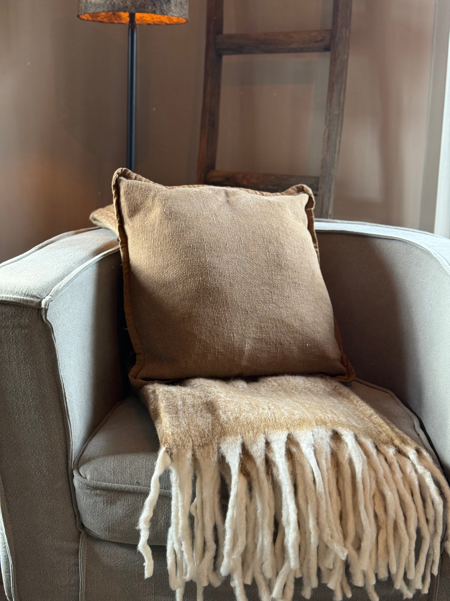 Plaid Tobacco Brown – 170x130 cm