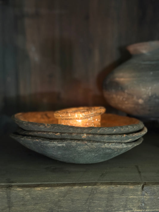 Oud terracotta schaaltje uit Indonesië