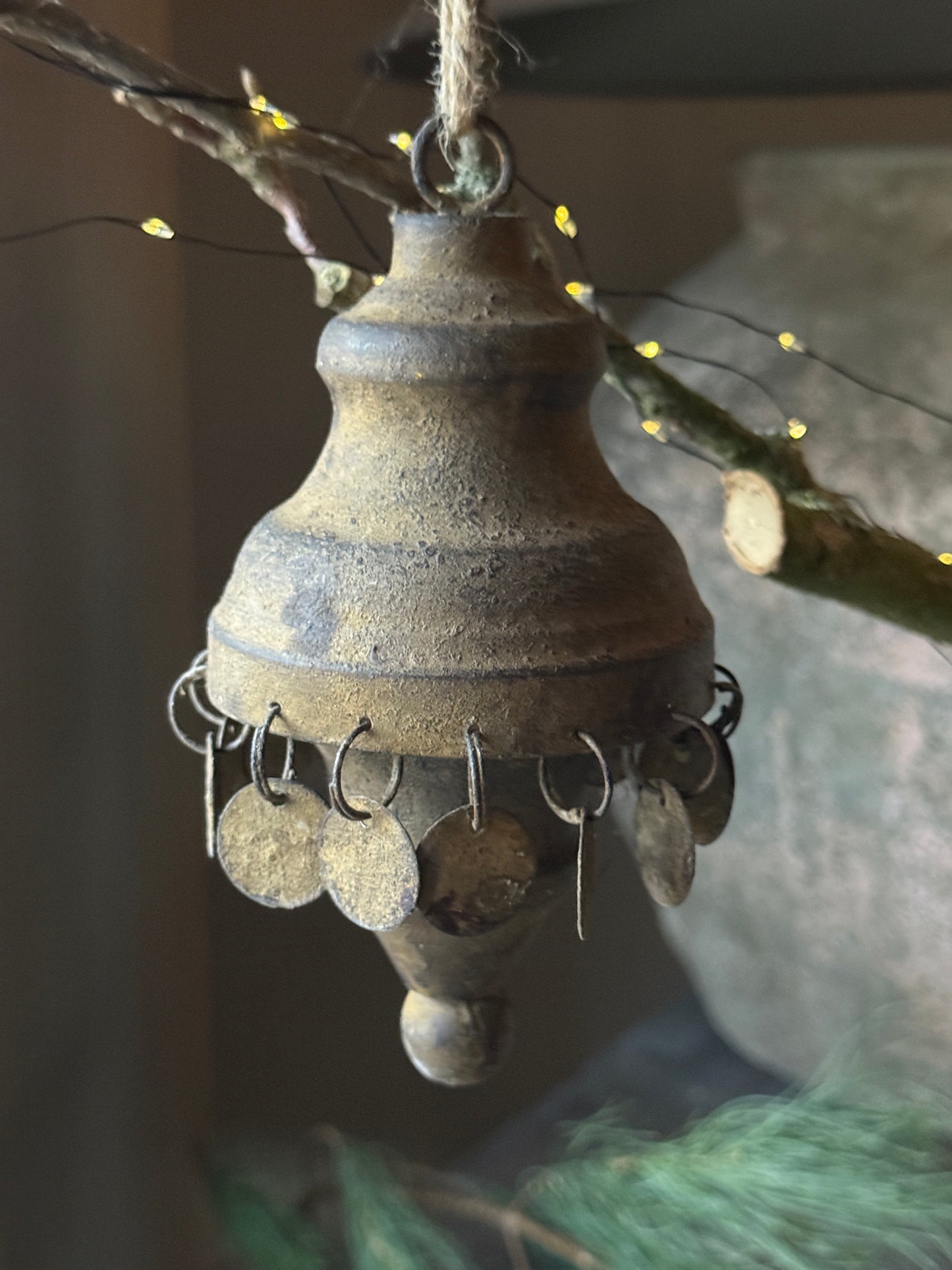 Christmas pendant Rusty coins Exclusive (033)