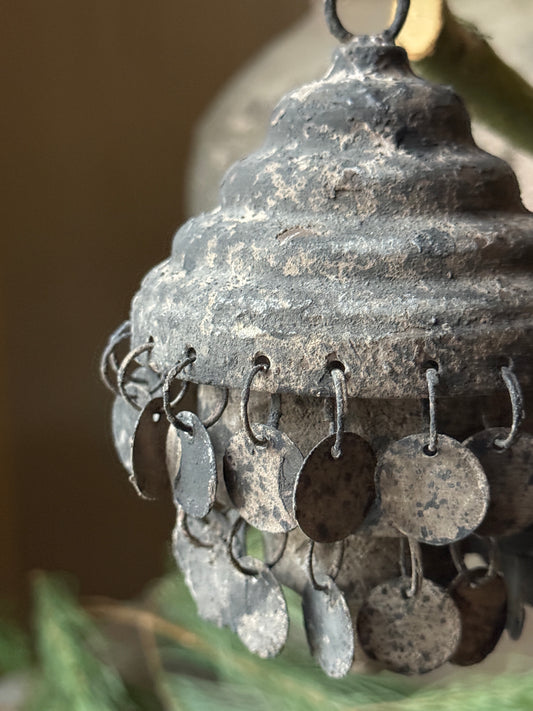 Kersthanger Grey muntjes Exclusief (034)