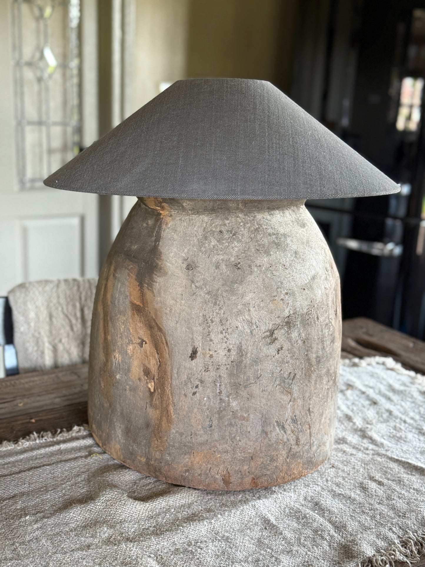 Chinese lampshade - Aura Peeperkorn - available in L and XL - Grey