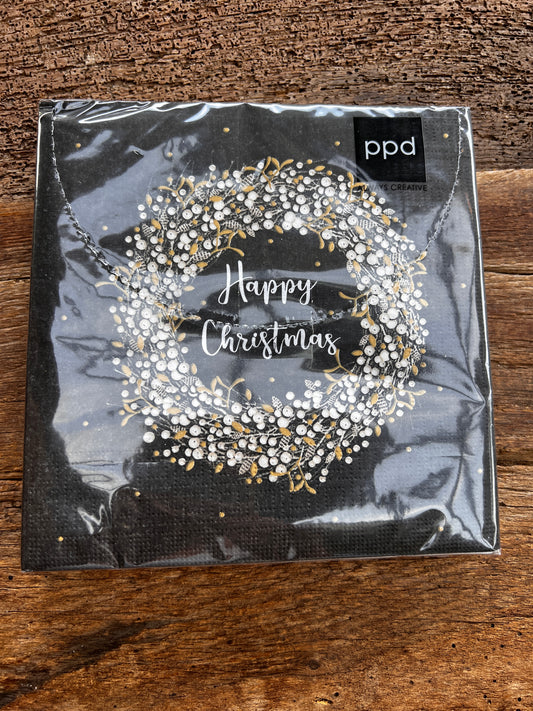 Napkins Happy Christmas