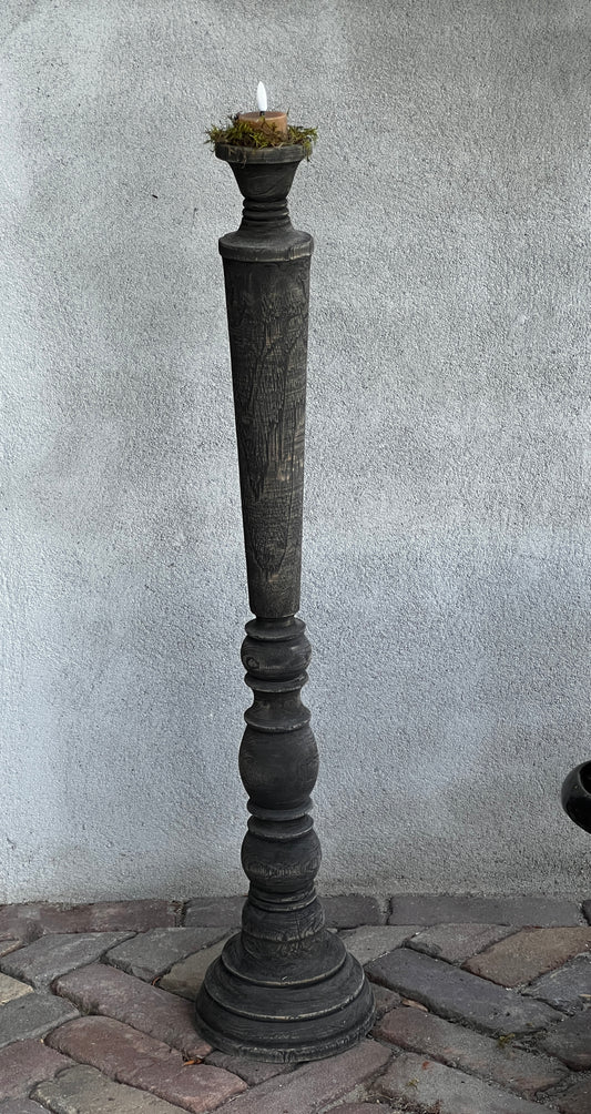 Baluster candlestick 80 cm.