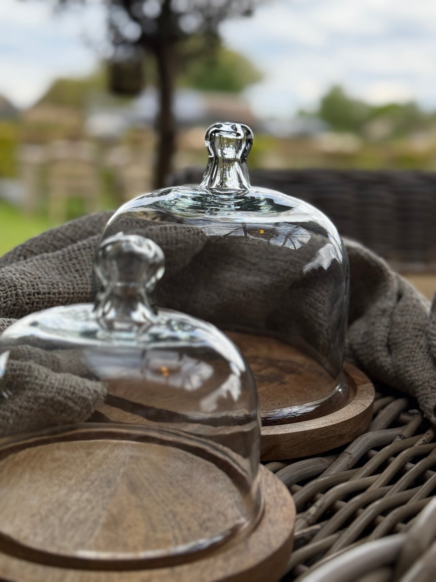 Glockenglas-Set 2-teilig