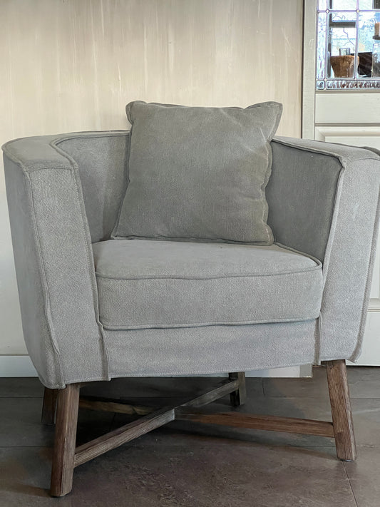 Armchair Kaat, Taupe