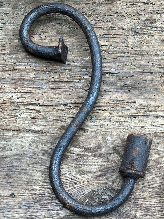 S-candlestick rusted, available in various sizes, Puur Wonen