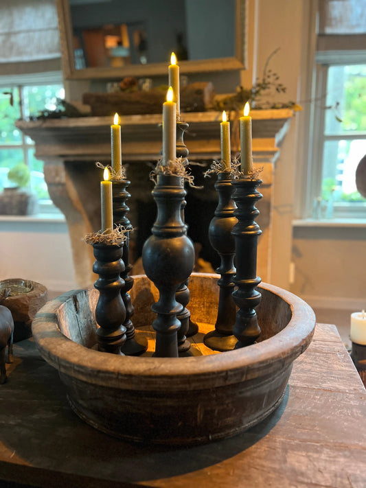Kandelaar blackwood Luksa, 4 modellen