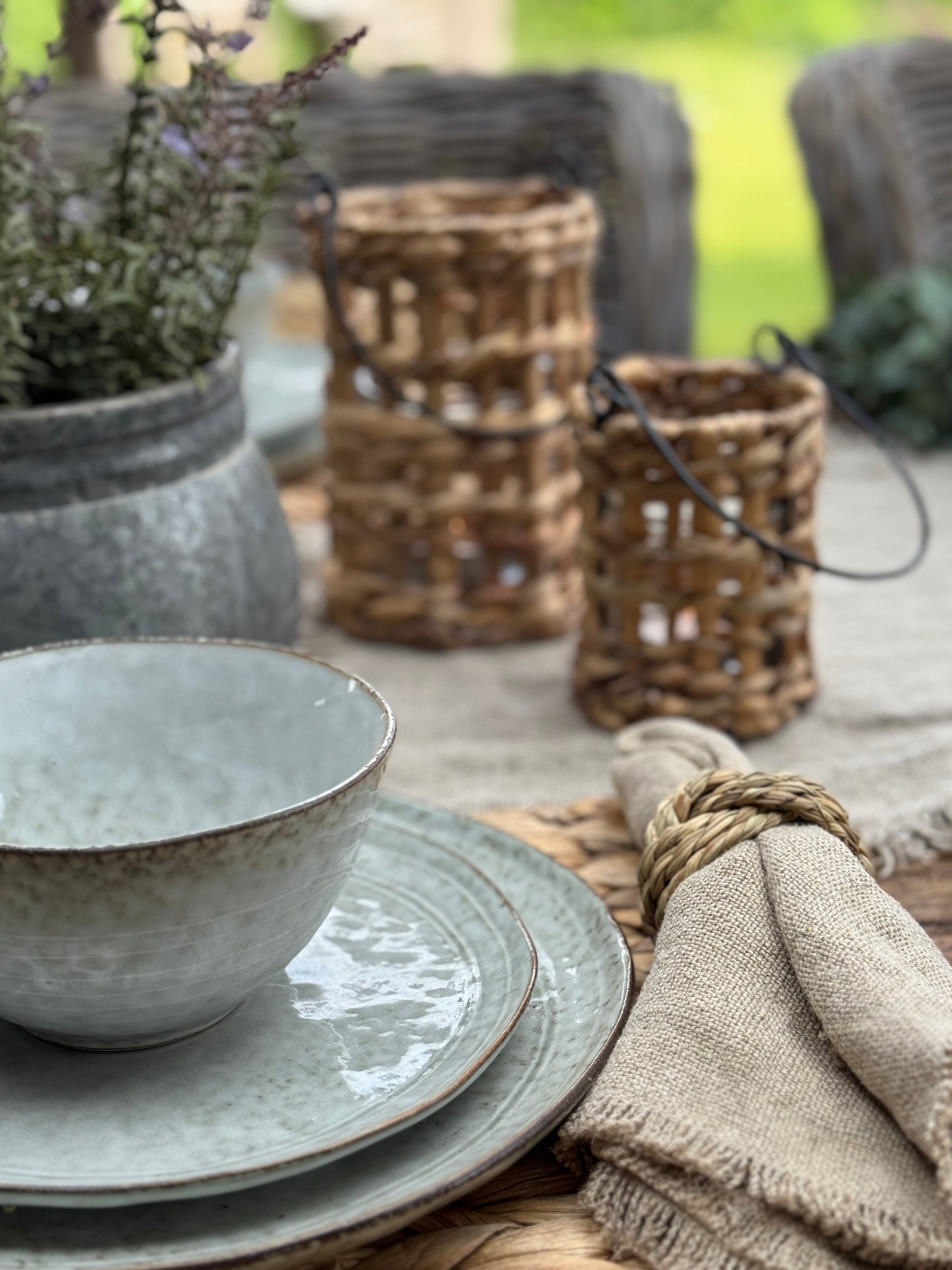 Banana Leaf Lantern – Available in sizes S & M