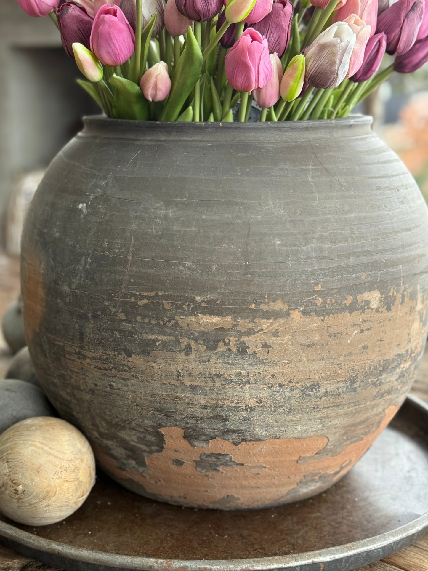Oude Chinese pot – uniek decoratiestuk