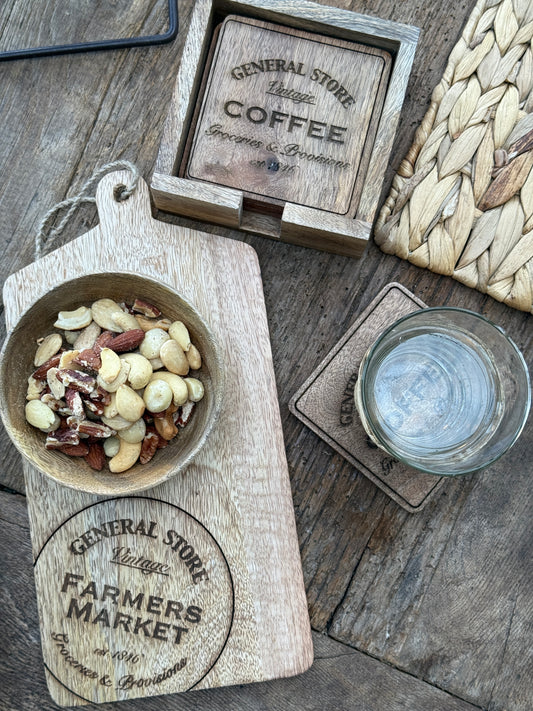 Small Bowls Made of Mango Wood